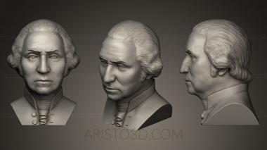 Busts and bas-reliefs of famous people (BUSTC_0215) 3D model for CNC machine